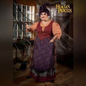 Disney Hocus Pocus Costume in Purple and Orange
